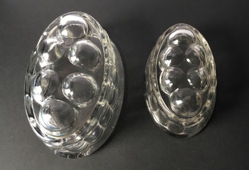 Vintage glass jelly blancmange - vintage,