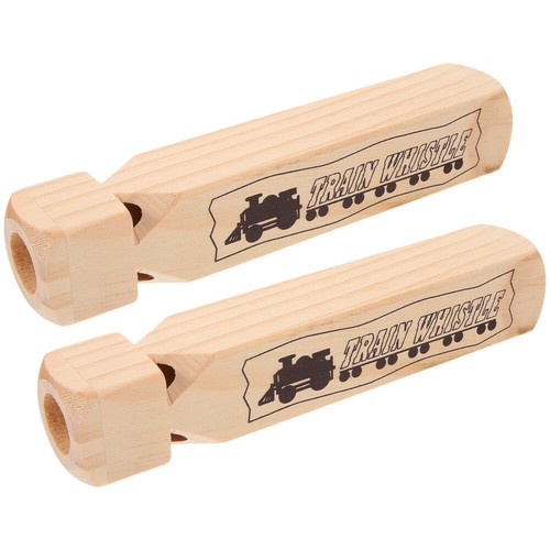 Pcs train noise whistle wood - 2,