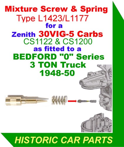 Mixture screw spring - mixture,
