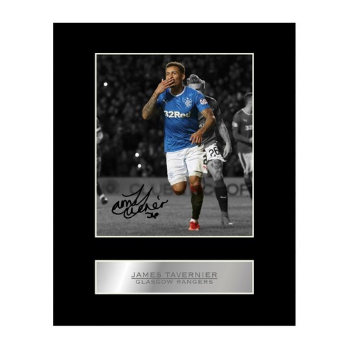 James tavernier signed mounted - james,
