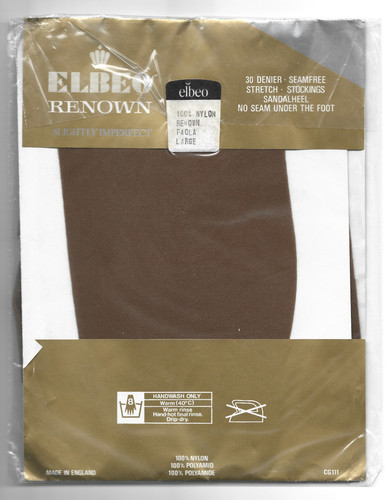 Vintage elbeo stocking - stocking, renown