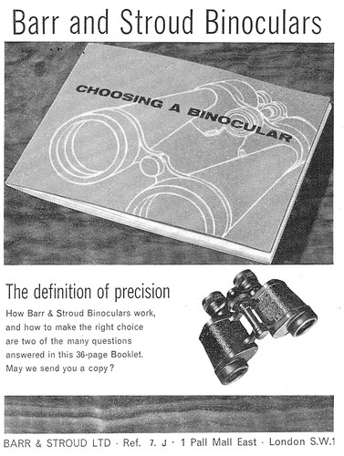 1962 advert for barr stroud - 1962, &