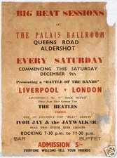 THE BEATLES - Concert Flyer /