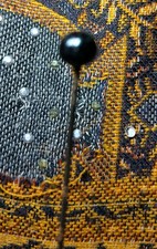 Lovely Vintage Long Black Ball