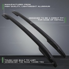 BLACK FULL LENGTH CAR ROOF