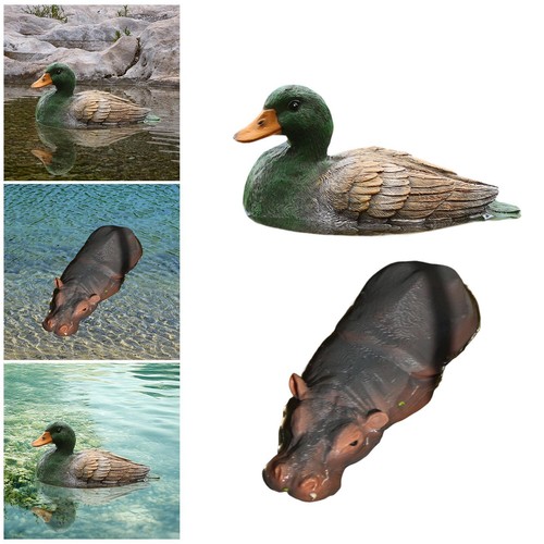 Floating resin animal figurine - resin,