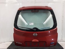 2010 NISSAN MICRA Mk3 (K12/12C) 5 Door Hatchback Red  Boot Tailgate