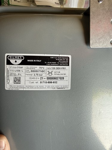 8718699932 zilmet expansion - 8718699932,
