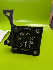 Ex RAF XV814 Cockpit Gauge Alt Meter Aviation Aircraft 6A/4333072 Paperwork 