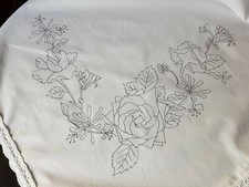 Tablecloth to embroider with
