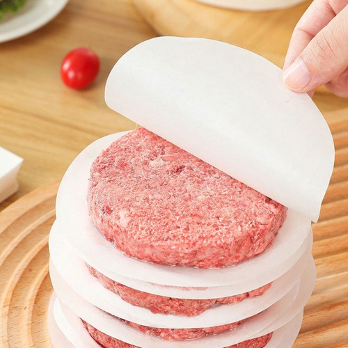 100pcs non stick burger - burger, press