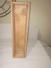 wooden cd rack old used usable