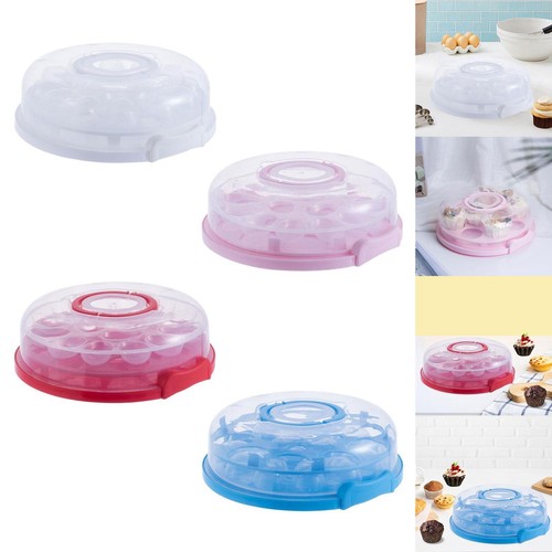 Cake carrier with lid - with,