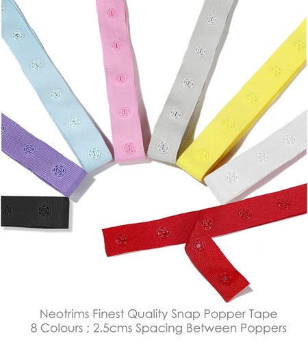 Snap tape press stud - tape,press,