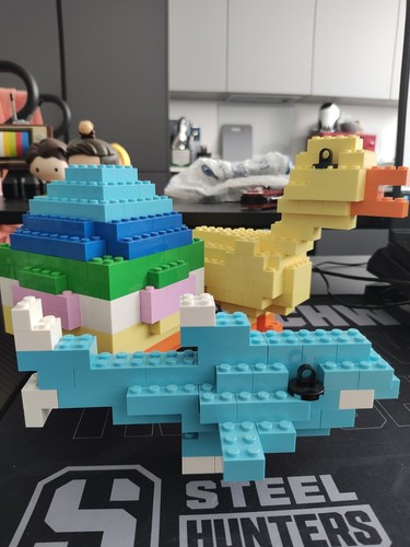 Lego bundle duck egg and - bundle, duck,