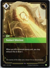 Riftbound Solari Shrine Rare