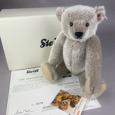 Steiff The "Perfekt" Bear - Ltd Edition - Grey, 32cm - EAN:662447 - 2008