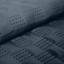 Pack of 4 Check Velvet Cushion