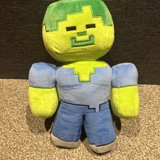 MINECRAFT ZOMBIE SOFT PLUSH TOY MOJANG 30 CM / 12 INCHES