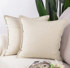 Madizz Set of 2 Faux Linen