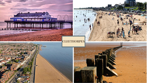 Cleethorpes pier beach fridge - cleethorpes,