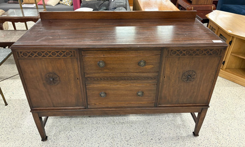 Sideboard unit dark wood - sideboard,