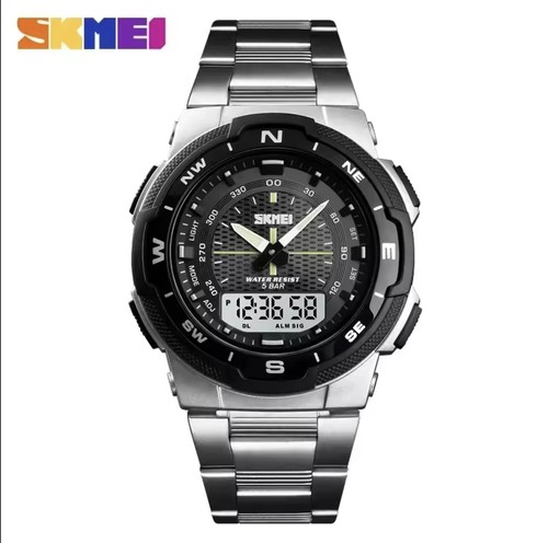 Skmei men luxury stainless - men’s,