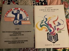 Chris De Burgh Tour Programmes