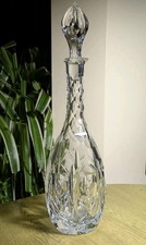 Royal Brierley crystal Sputnik totem decanter 15" stunning example 