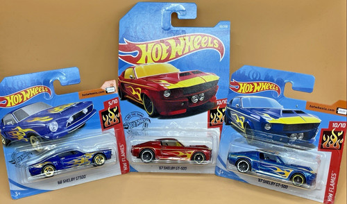 Hot wheels flames shelby - hw,