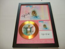 TAYLOR SWIFT   SIGNED  DISC  FRAMED 27