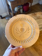 Vintage Wooden Carved Traditional Shortbread Mould – Scottish – Kitchenalia! –