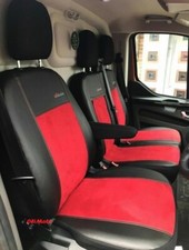 Tailored Eco-Leather & Alicante Seat Covers 2+1 VW T5 CARAVELLE 2003 - 2015