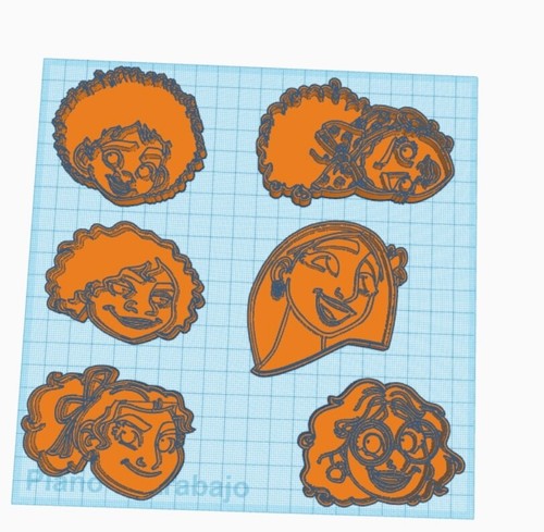 Disney encanto cookie biscuit - disney,
