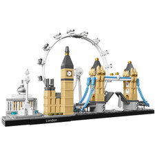 City Skyline Building Blocks Set - New York, London, Dubai Landmarks