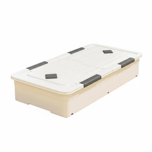 Underbed drawer with casters - with,