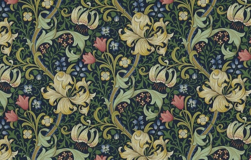 William morris curtain fabric - curtain,