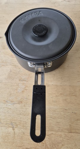 Used camping cooking pans - used,