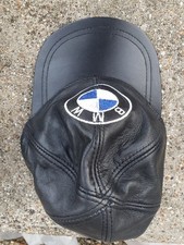 BMW LEATHER BASEBALL CAP