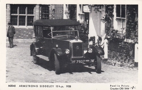 Armstrong siddeley 15hp motor - armstrong,