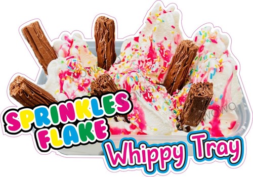 Ice cream van sticker sugar - ice,