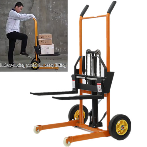 Manual hydraulic stacker - stacker, 200kg