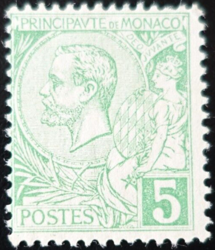 Monaco mint mh - no.22, *