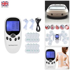 8 Pain Tens Machine Electrical Massager Pulse Muscle Stimulator Back Therapy USB