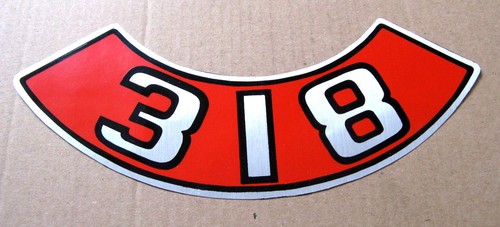 Aftermarket 318 air cleaner - 318,