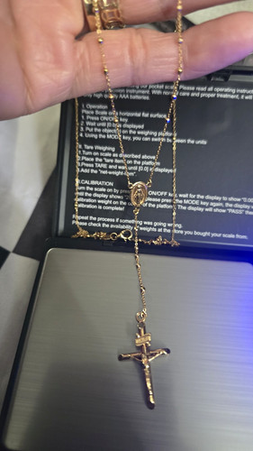 Solid 18k saudi gold - saudi, rosary
