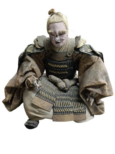 Antique japanese musha warrior - antique,