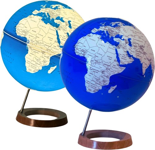 Exerz illuminated world globe - illuminated,