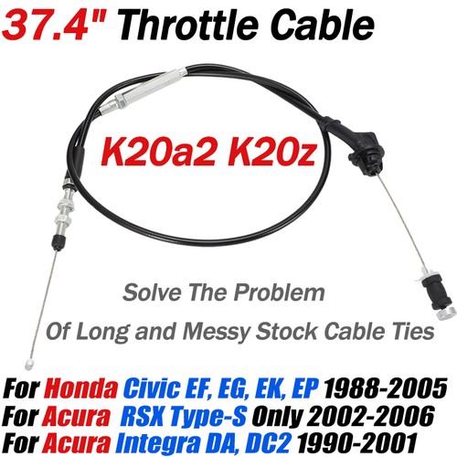 95cm 4in throttle cable - throttle,