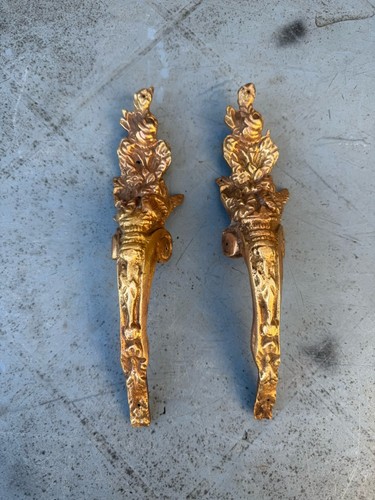 Pair antique rococo french - of,